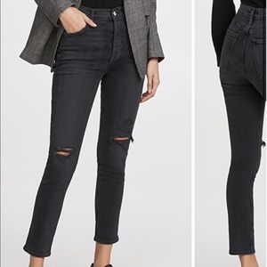 Agolde Nico High Rise Jeans size 24 - NEW WITH TAGS